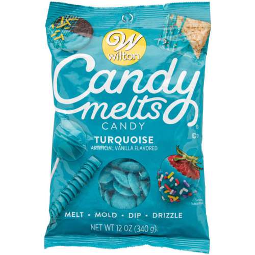 Wilton Candy Melts - Turquoise - Click Image to Close